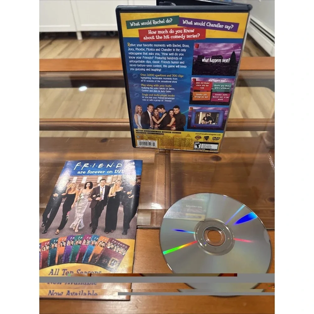 Friends The One With All The Trivia Sony PlayStation 2 PS2 CIB Complete 2005